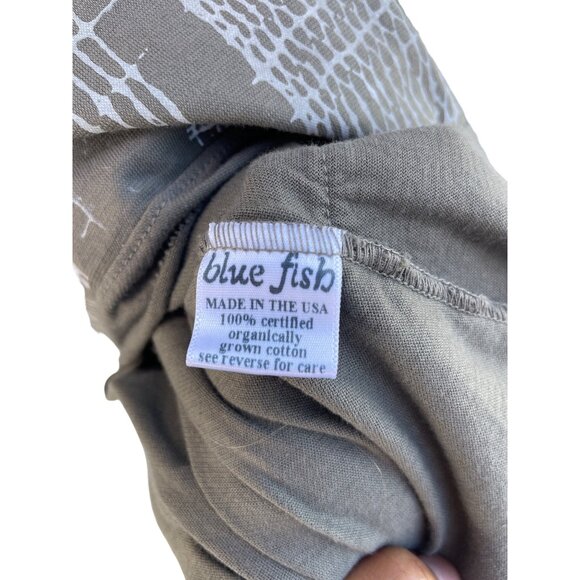 Blue Fish Women's XL XXL 3XL 2313 Everyday Tunic Nest Lagenlook Gray dress - Picture 15 of 16